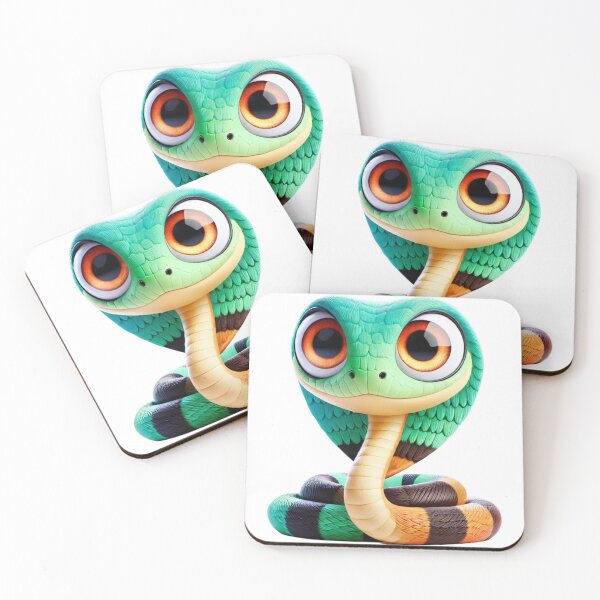 Item preview, Adorable Forest Cobra designed and sold by Sillytoe.