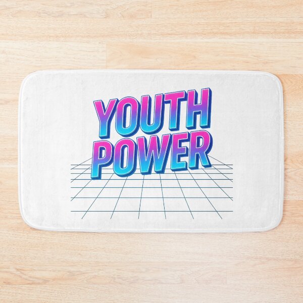 Item preview,  Youth Power Cyber Grid | Retro-Futuristic Y2K Design designed and sold by ALITOPRINCE.