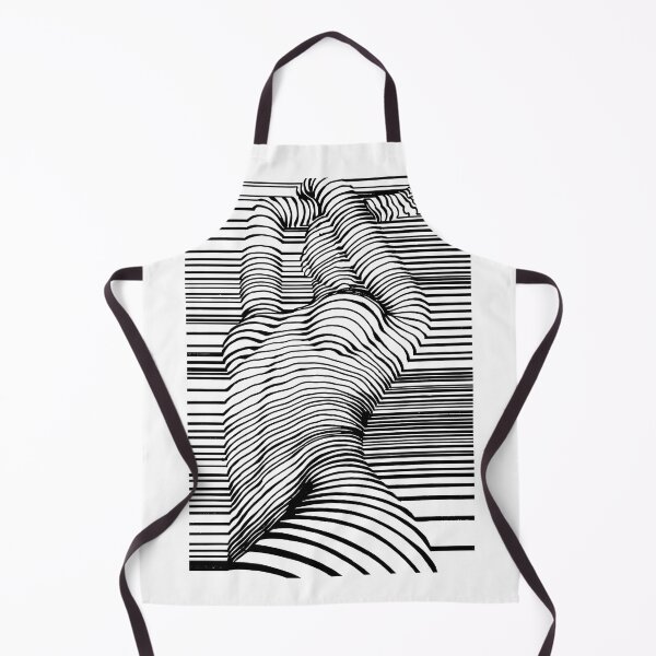 Item preview, Black and White Female Silhouette designed and sold by LineArtForYou.