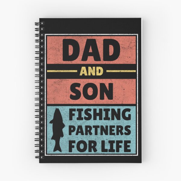 Item preview, Dad and Son Fishing Partners for Life Vintage Dad Fisherman designed and sold by Stick-Artistry.