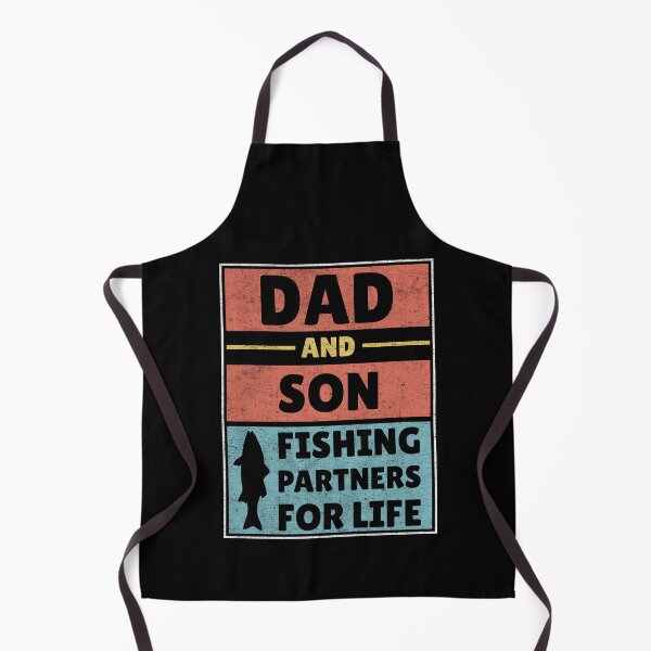 Item preview, Dad and Son Fishing Partners for Life Vintage Dad Fisherman designed and sold by Stick-Artistry.