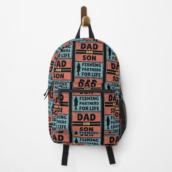Item preview, Dad and Son Fishing Partners for Life Vintage Dad Fisherman designed and sold by Stick-Artistry.