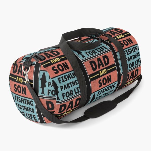 Item preview, Dad and Son Fishing Partners for Life Vintage Dad Fisherman designed and sold by Stick-Artistry.