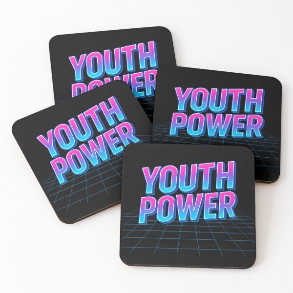 Item preview, Youth Power Cyber Grid | Retro-Futuristic Y2K Design designed and sold by ALITOPRINCE.