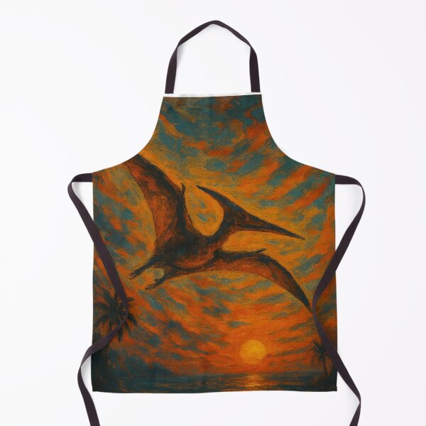 Item preview, Pterodactyl Prehistoric Sunset Flying designed and sold by JonelleTshirts.