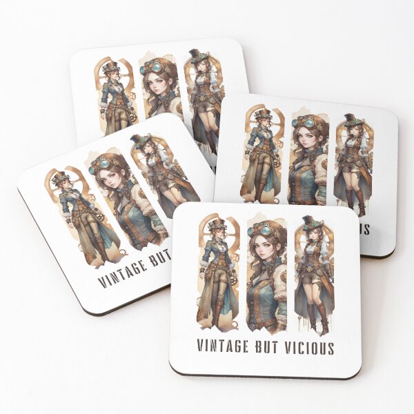 Item preview, Steampunk Girls – Vintage But Vicious designed and sold by MusesWhispers.