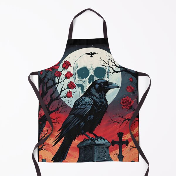Item preview, Gothic Rose Crow designed and sold by FloatingGardens.