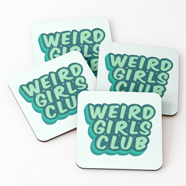 Item preview, Weird Girls Club designed and sold by Splendid Scibbles.