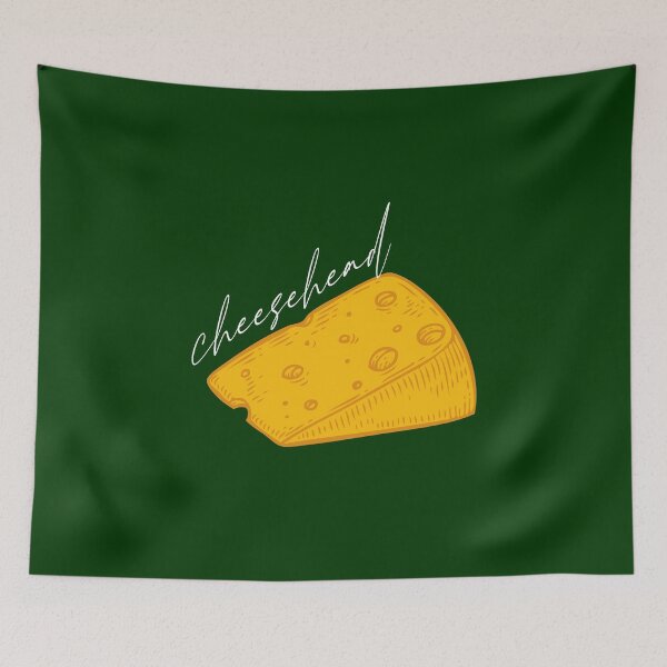 Item preview, Green Bay Packers Cheese Head Cheese Wedge designed and sold by SophieandOlive.