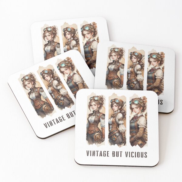 Item preview, Steampunk Girls – Vintage But Vicious designed and sold by MusesWhispers.