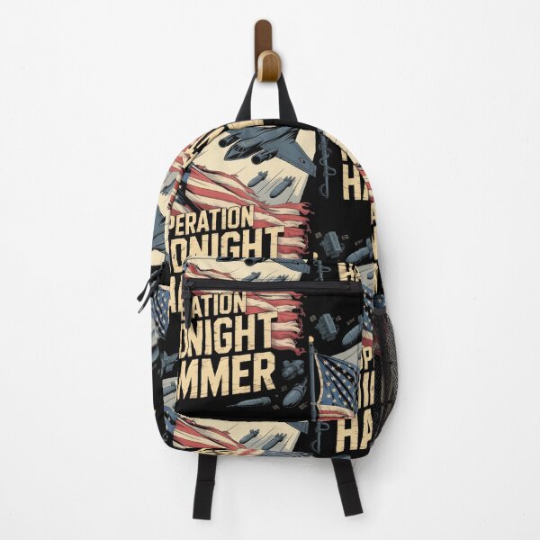Item preview, "Operation Midnight Hammer": B-2 Spirit & Flag Patriot Design designed and sold by MIMSCorneR.