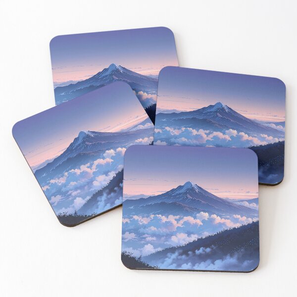 Item preview, Epic Mountain Peak: Clouds and Summit Art designed and sold by Ledsor.