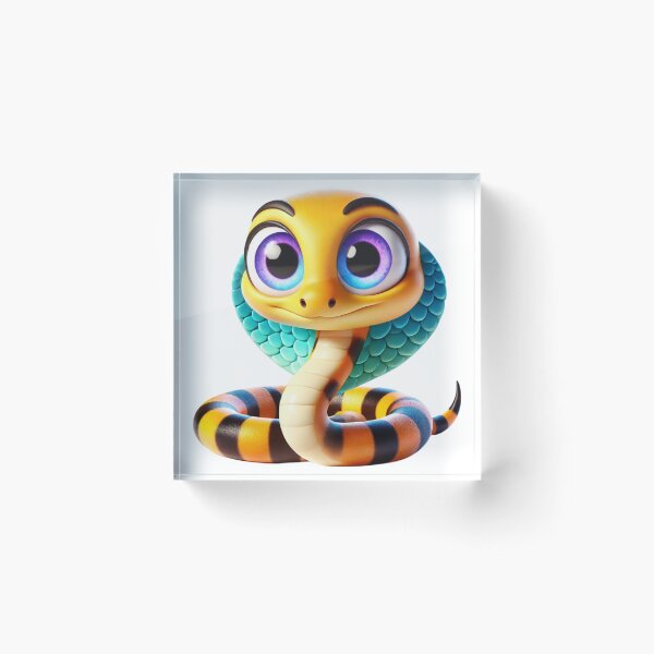 Item preview, Adorable King Cobra designed and sold by Sillytoe.
