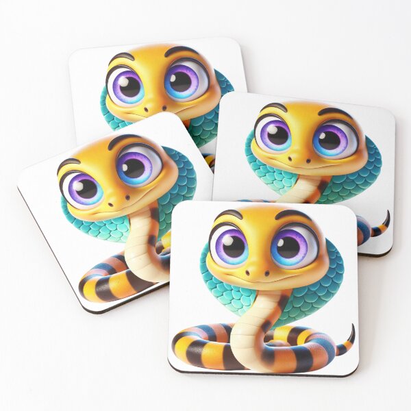 Item preview, Adorable King Cobra designed and sold by Sillytoe.