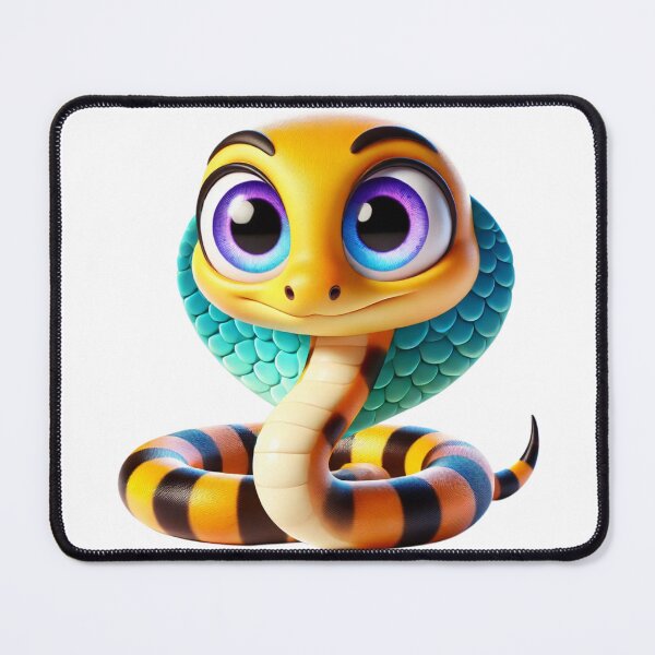 Item preview, Adorable King Cobra designed and sold by Sillytoe.