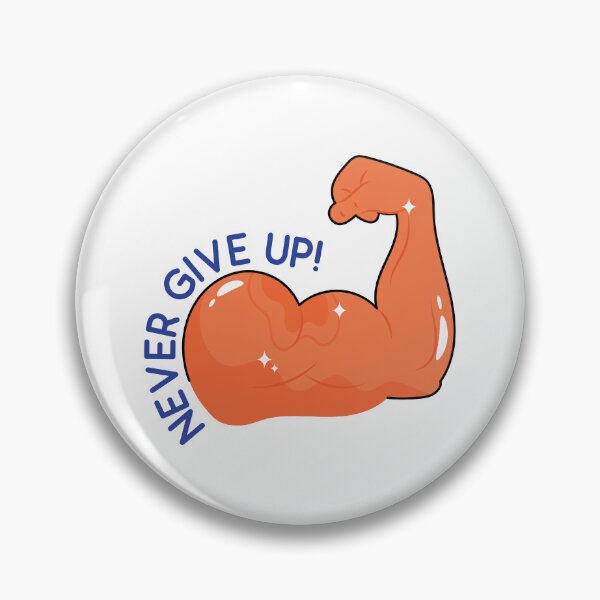 Item preview, Never give up designed and sold by arshadk54.