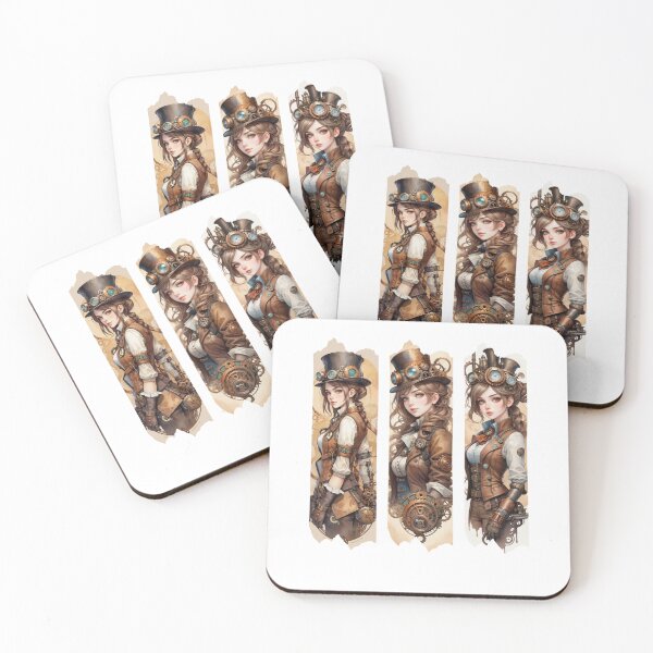 Item preview, Steampunk Girls  designed and sold by MusesWhispers.