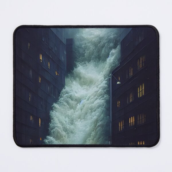 Item preview, Urban Flood Surge: City Engulfed designed and sold by Amr Siam.