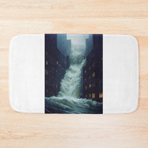 Item preview, Urban Flood Surge: City Engulfed designed and sold by Amr Siam.