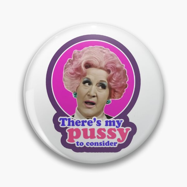 Item preview, Are You Being Served - Ms Slocombe and her pet PUSSY  designed and sold by RuRebels.