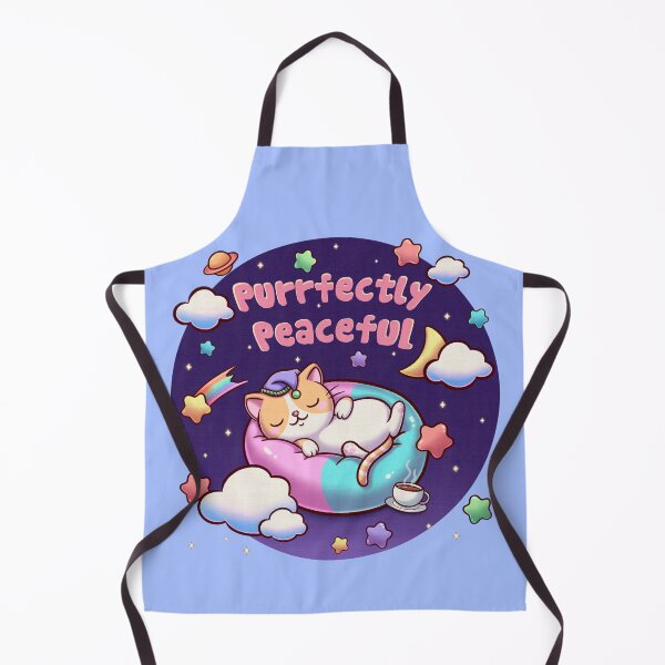 Item preview, Kawaii Sleeping Cat – Cute Pastel Galaxy Stars Cat Sticker designed and sold by Magsu.art.