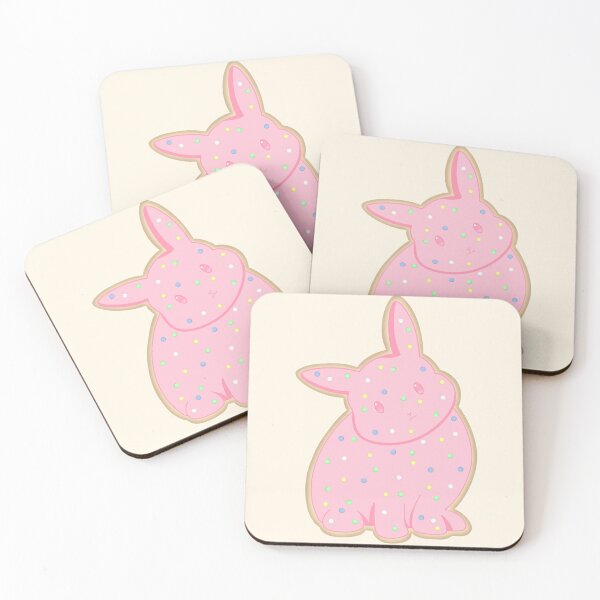 Item preview, Bunny sprinkle cookie designed and sold by SunDoodleArt.