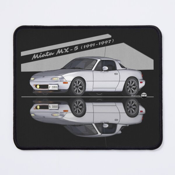 Item preview, Miata - MX-5 NA 1991-1997 (Silverstone Mica) - Small Car, Big Smile designed and sold by Azaziel.