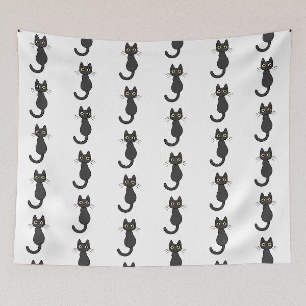 Item preview, Staring Cat Sitting designed and sold by Kitramina’s Shop.