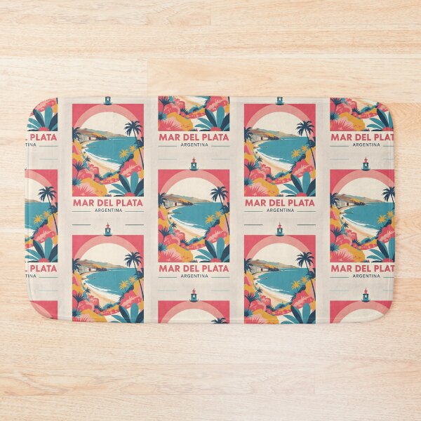 Item preview, Mar del Plata Argentina Vintage Travel Tourism 2 designed and sold by TravelersGems.