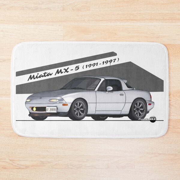 Item preview, Miata - MX-5 NA 1991-1997 (Silverstone Mica) - Small Car, Big Smile designed and sold by Azaziel.