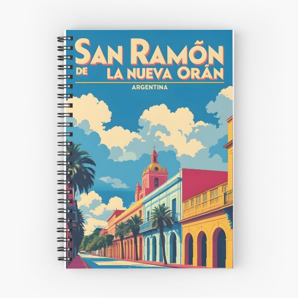 Item preview, San ramon de la Nueva Oran Argentina Vintage Travel Tourism designed and sold by TravelersGems.