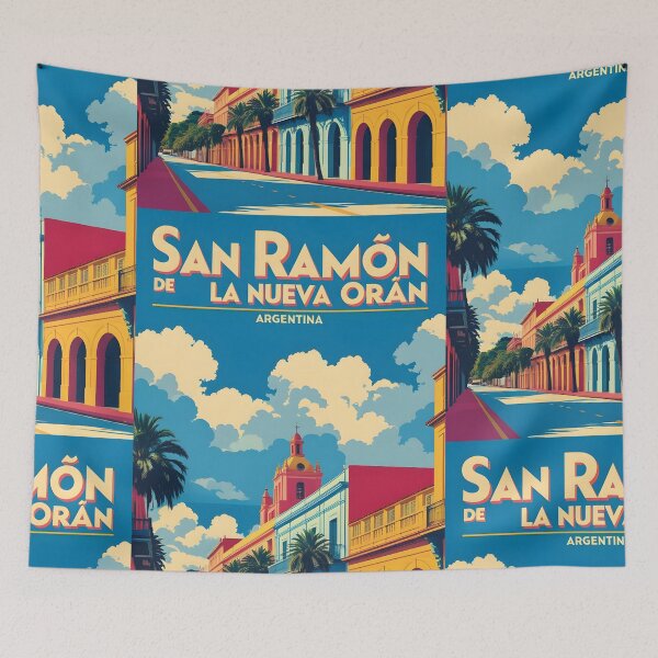 Item preview, San ramon de la Nueva Oran Argentina Vintage Travel Tourism designed and sold by TravelersGems.