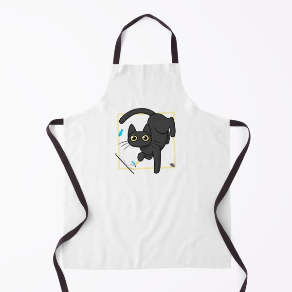 Item preview, Staring Cat with Toys Pose designed and sold by Kitramina’s Shop.