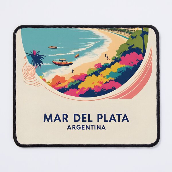 Item preview, Mar del Plata Argentina Vintage Travel Tourism designed and sold by TravelersGems.