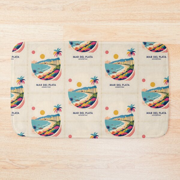 Item preview, Mar del Plata Argentina Vintage Travel Tourism designed and sold by TravelersGems.