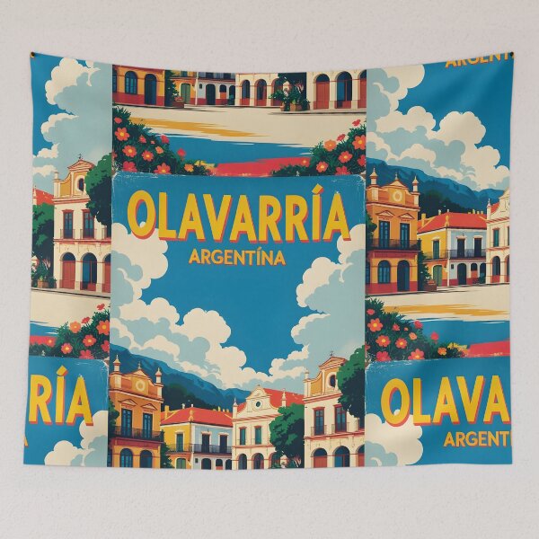 Item preview, Olavarria Argentina Vintage Travel Tourism designed and sold by TravelersGems.