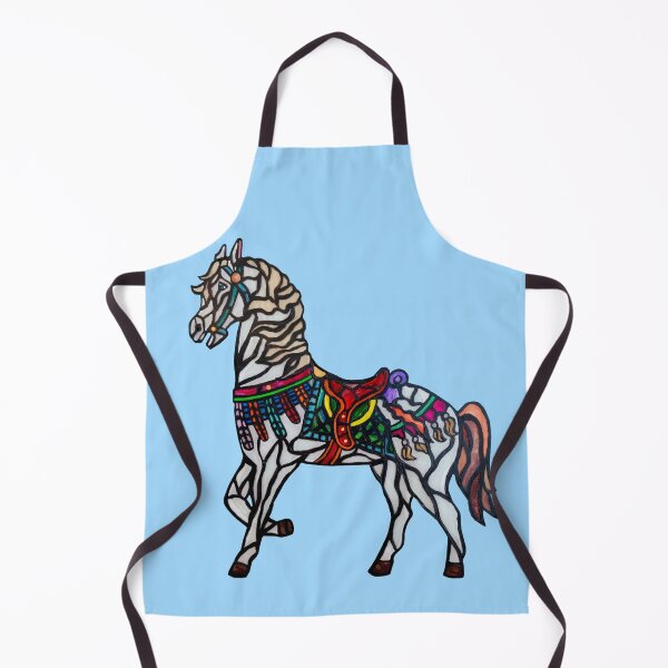 Item preview, Elegant Stained Glass Merry Go Round Horse designed and sold by Deborah Camp.