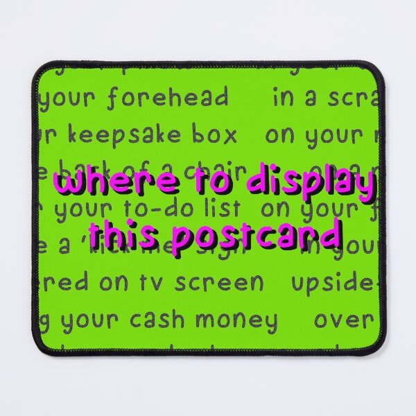 Item preview, Self-explanatory postcard (chaotic) designed and sold by eveyting.