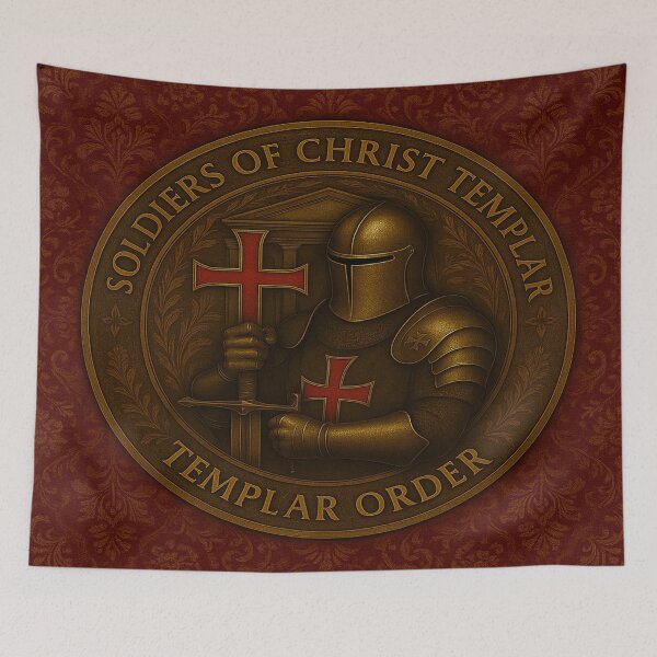 Item preview, Soldiers Of Christ Templar Order designed and sold by historyandmore.
