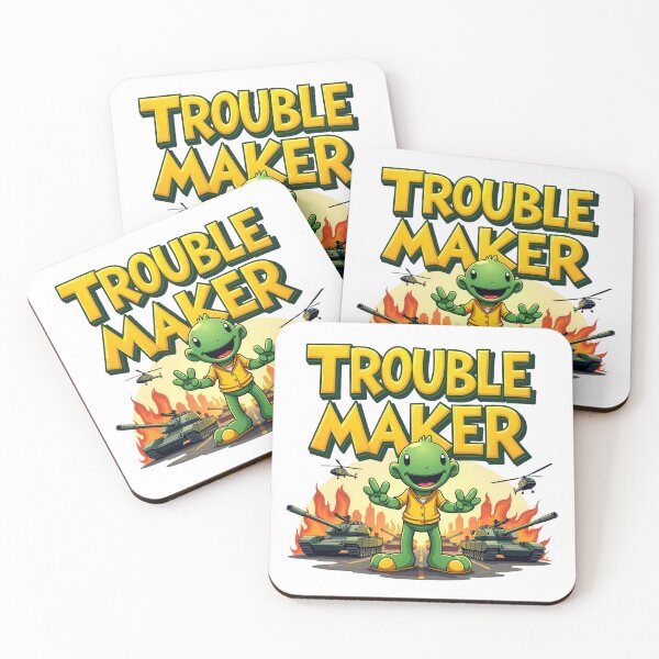 Item preview, Trouble maker art designed and sold by a2zbuyshop.
