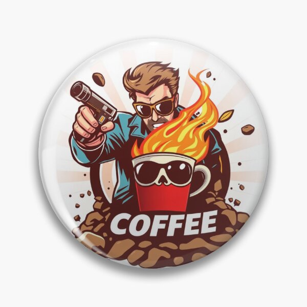 Item preview, Dead serious about coffee designed and sold by Gamer-Barbie.
