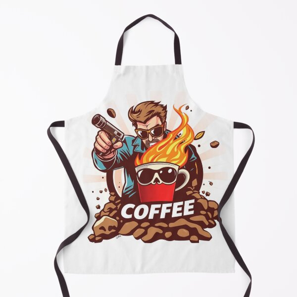 Item preview, Dead serious about coffee designed and sold by Gamer-Barbie.