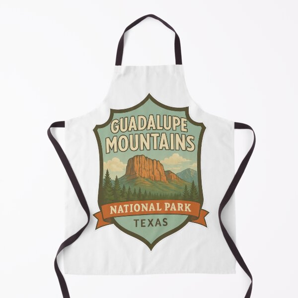 Item preview, Guadalupe Mountains National Park – Texas Retro Badge designed and sold by duke818.
