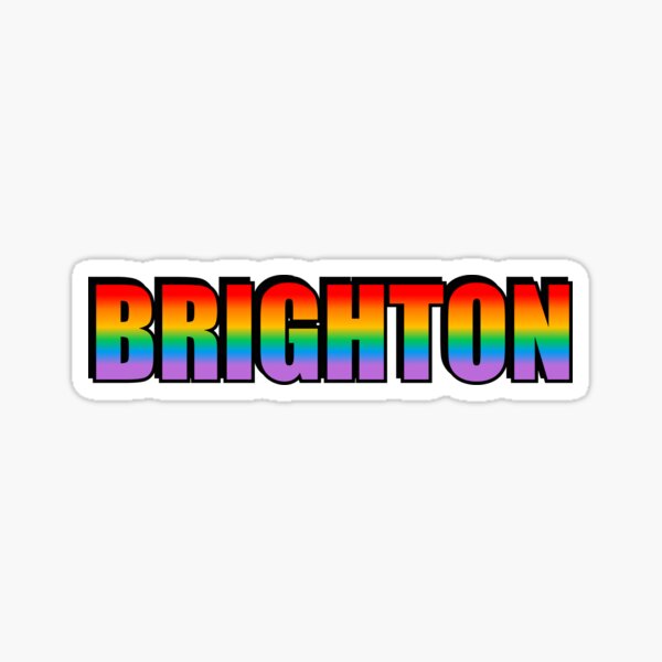 Item preview, Brighton rainbow LGBT pride designed and sold by Inspirationmotivation.