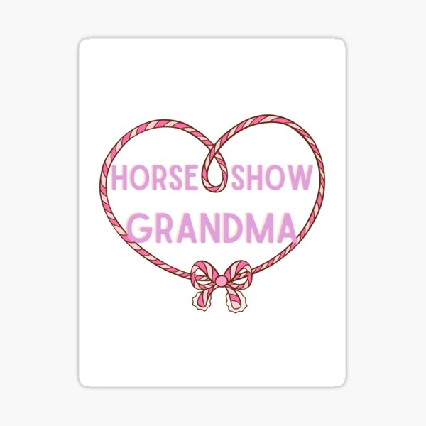 Aperçu de l'œuvre Grand-mère du spectacle équestre créée et vendue par tat2horsegirl.