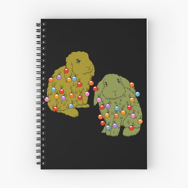 Item preview, Christmas Tree Bunnies designed and sold by Motel Gemini.