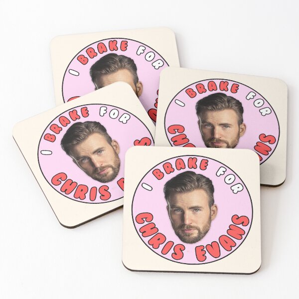 Item preview, I Brake for Chris Evans designed and sold by awksamy.