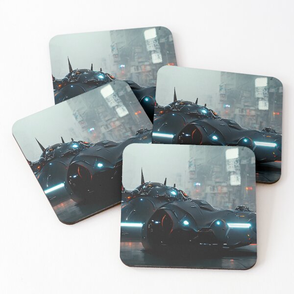 Item preview, Cyberpunk Supercar in Neon Dystopia designed and sold by Amr Siam.