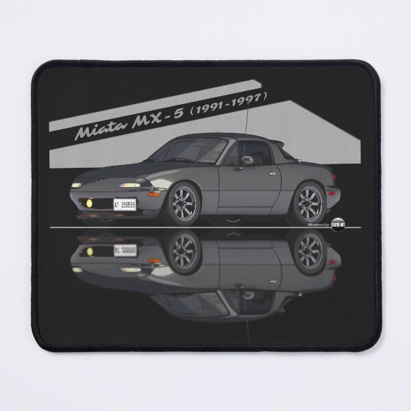 Item preview, Miata - MX-5 NA 1991-1997 (Brilliant Black) - Small Car, Big Smile designed and sold by Azaziel.