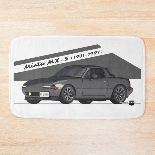 Item preview, Miata - MX-5 NA 1991-1997 (Brilliant Black) - Small Car, Big Smile designed and sold by Azaziel.